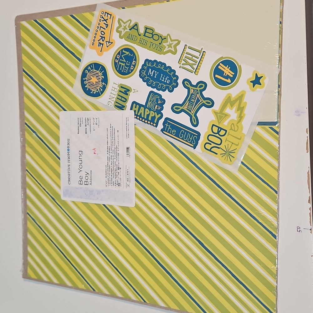 Be Young Boy Additions Paper pack